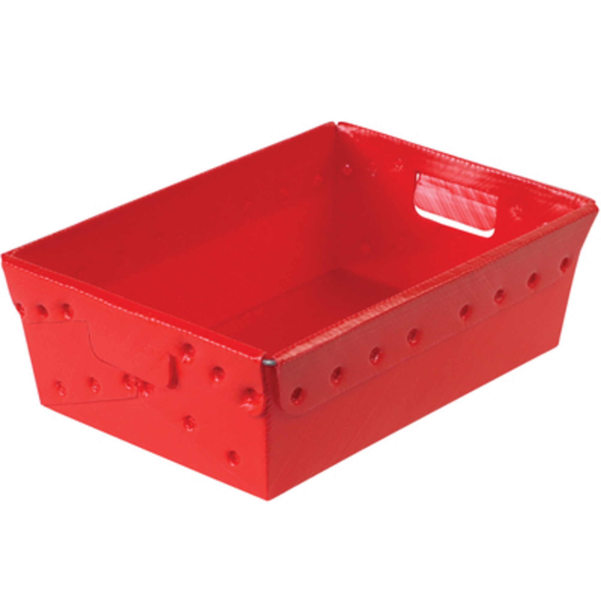 18 x 13 x 6in. Red Space Age Totes 6/CS, Height 6 in, Width 13 in, Bins Included (qty.) 6 Model# BINS183